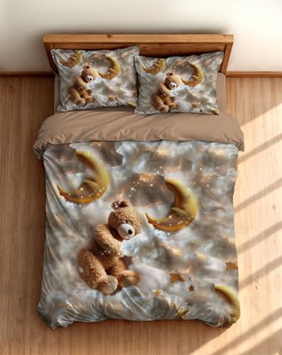 Loomweft | Bedsheets for bedroom | Glace Cotton | King | 108x108 inch | 7D | Pre