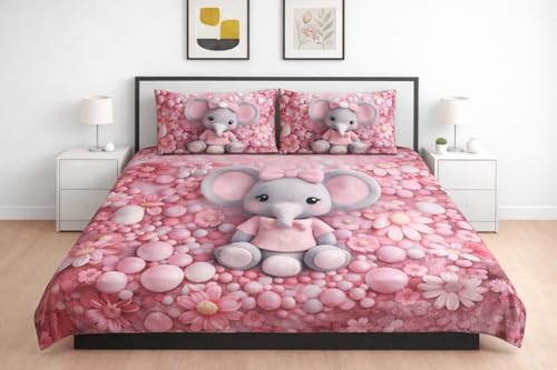 Loomweft | Bedsheets | Flannel | King | 108x108 inch | Warm | winter bedsheet |