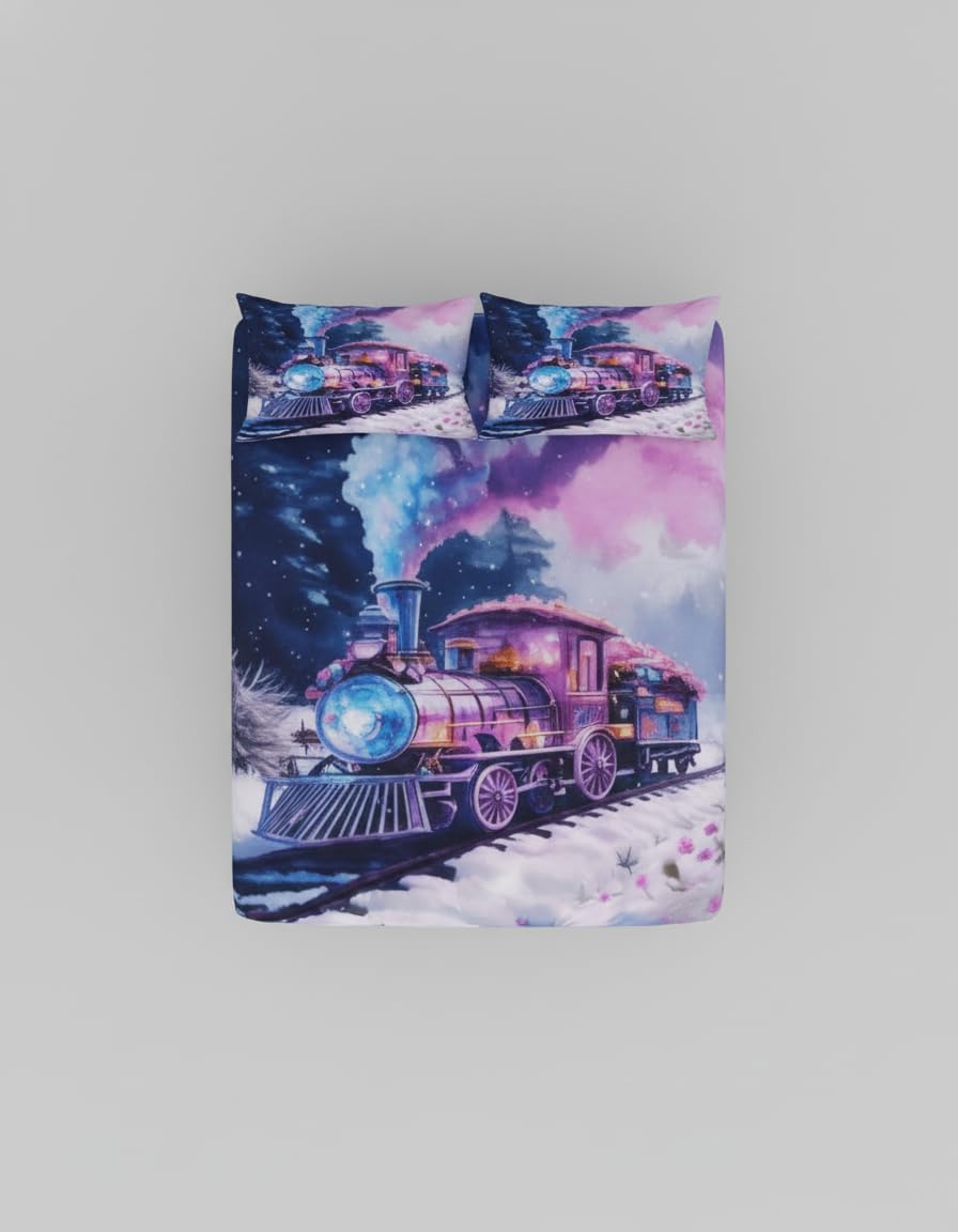 Loomweft | Bedsheets | Glace Cotton | King | 108x108 inch | 7D | Premim | King s
