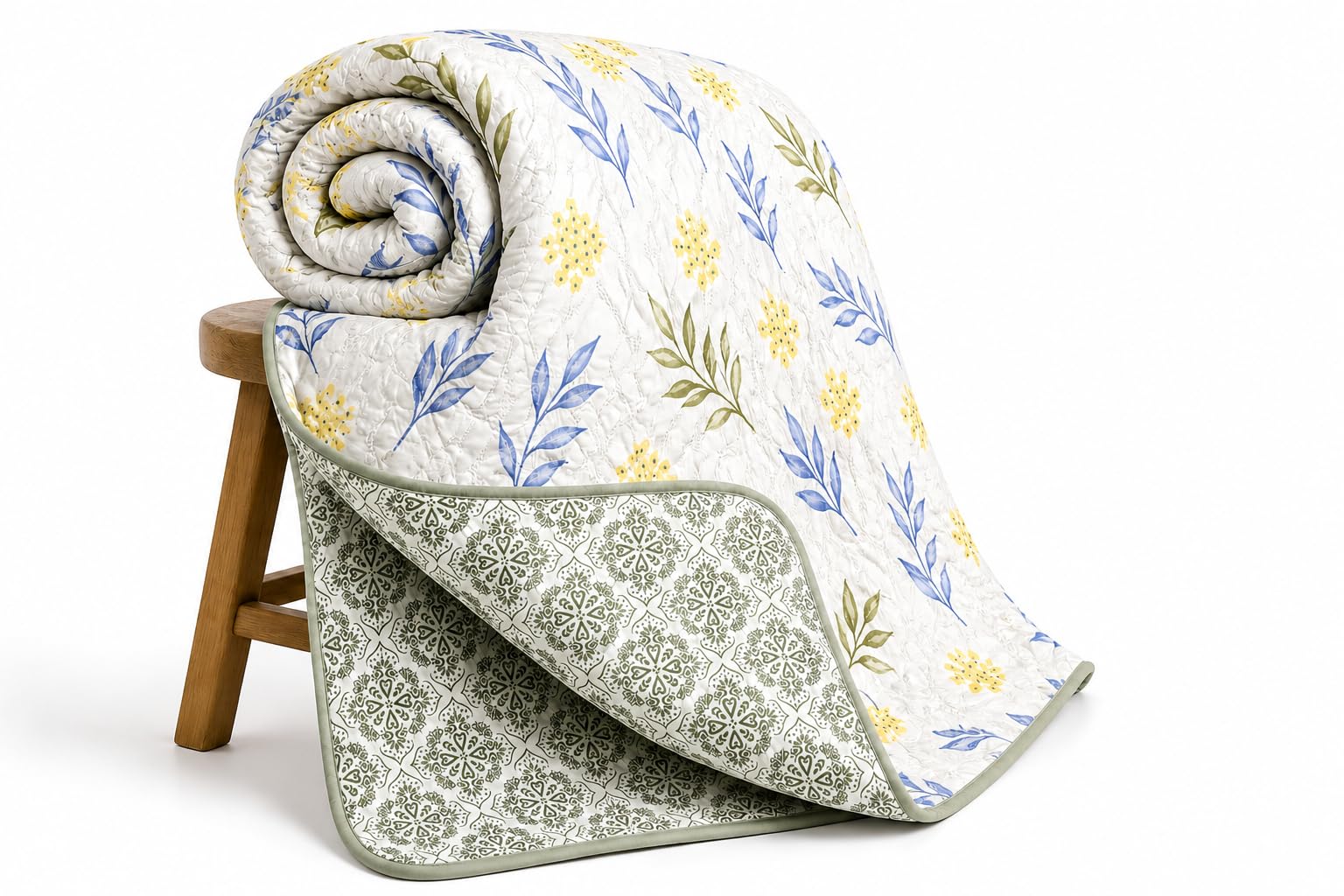 Loomweft | Comforter | Microfibre | Single | 60x90 inch | AC Comforter | Reversi