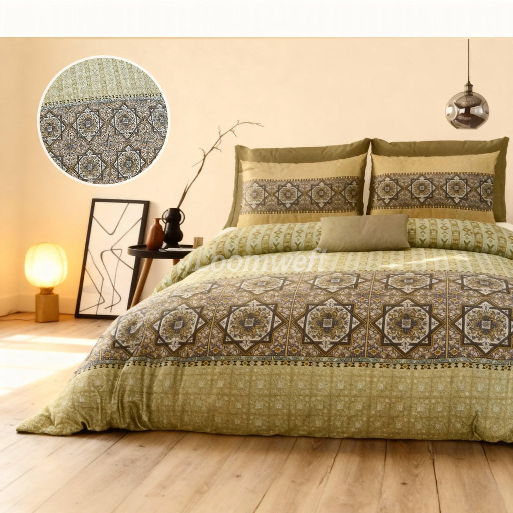Loomweft | Bedsheets | Cotton | King | 108x108 inch | Fitted bedsheet | 100% cot
