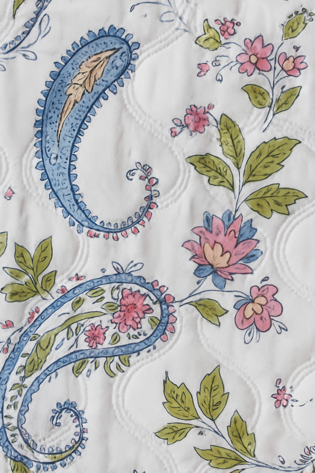 Premium Reversible Comforter | Soft, Lightweight & All-Season Quilt for Double | White Floral