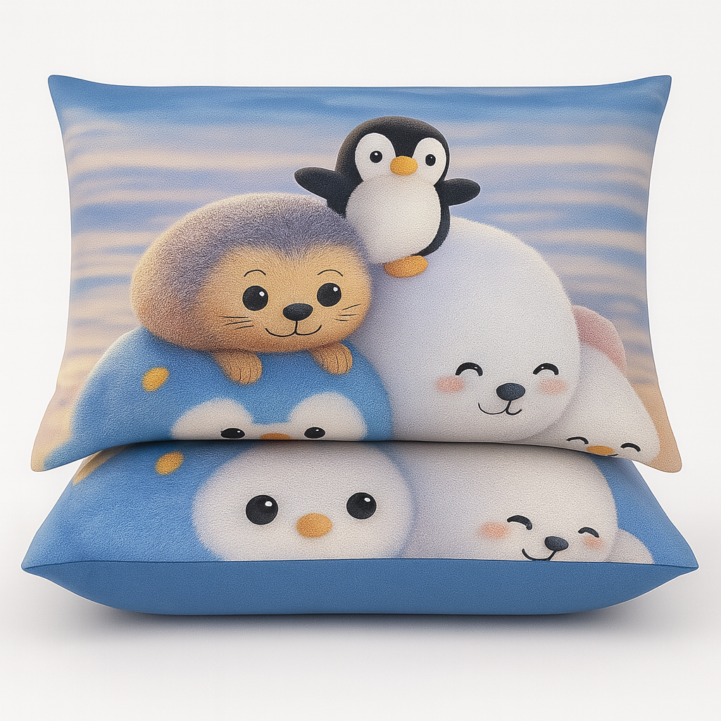 King Size Bed | 7D bedsheets | Glace Cotton | Birds