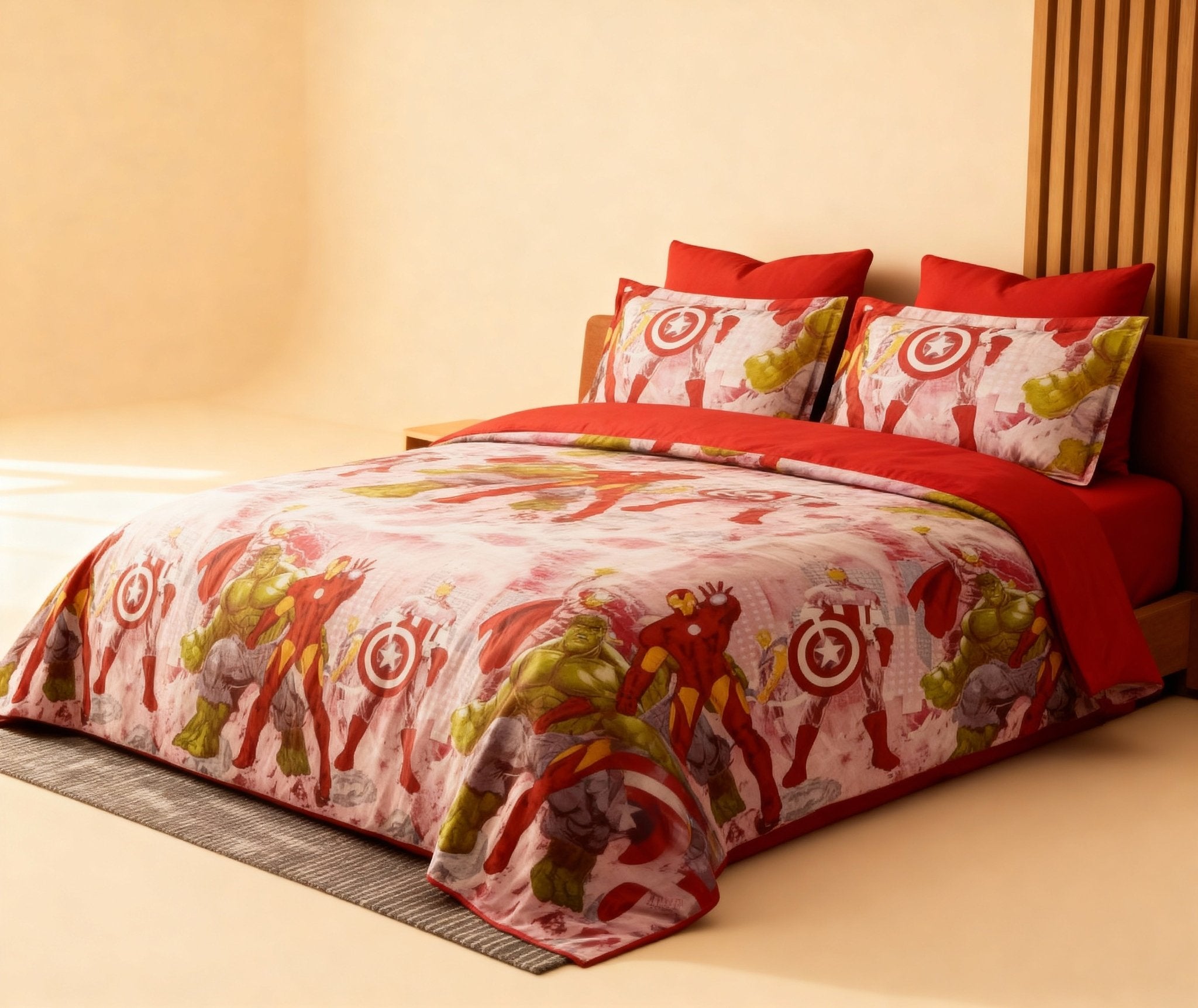 Double Bed | Cotton | Avengers - Shopurneeds
