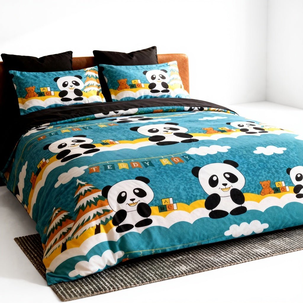 Double Bed | Cotton | Panda - Shopurneeds