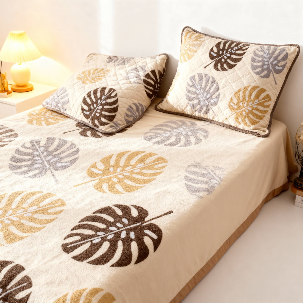 Double Bed | Quilted Pillows | Cotton - Shopurneeds