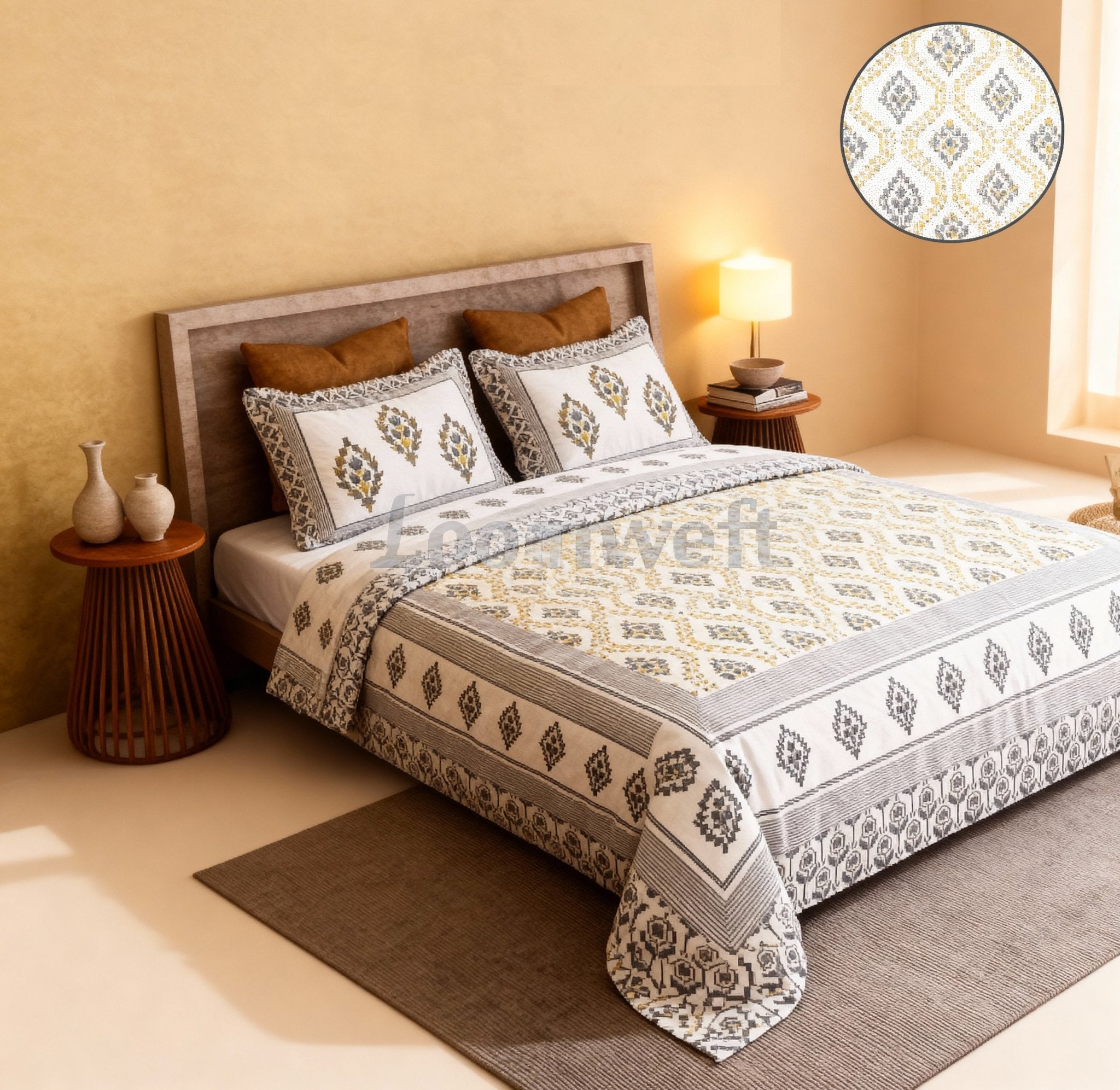 King Bed | 100% Cotton - Shopurneeds