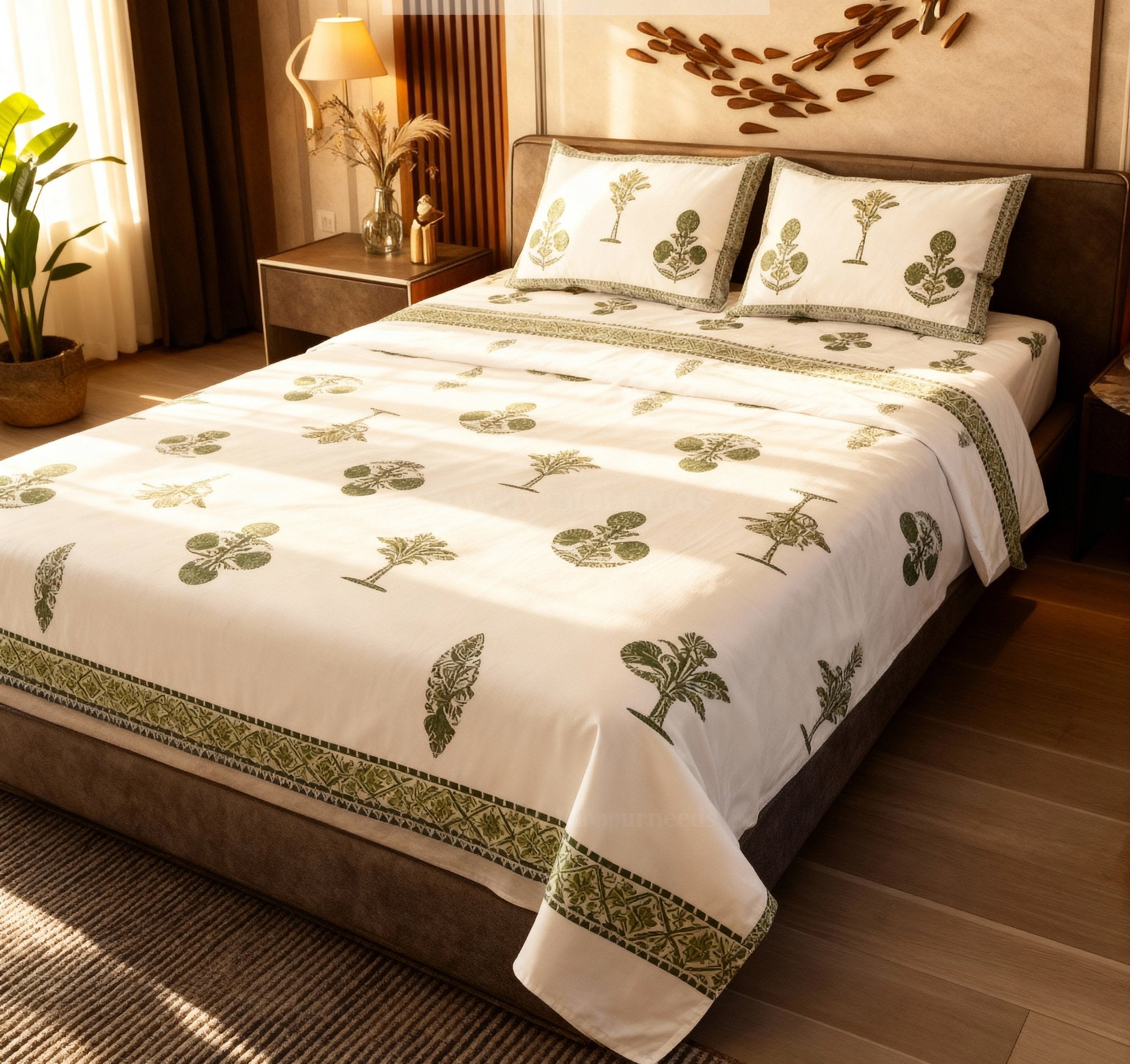 King Bed | 100% Cotton - Shopurneeds