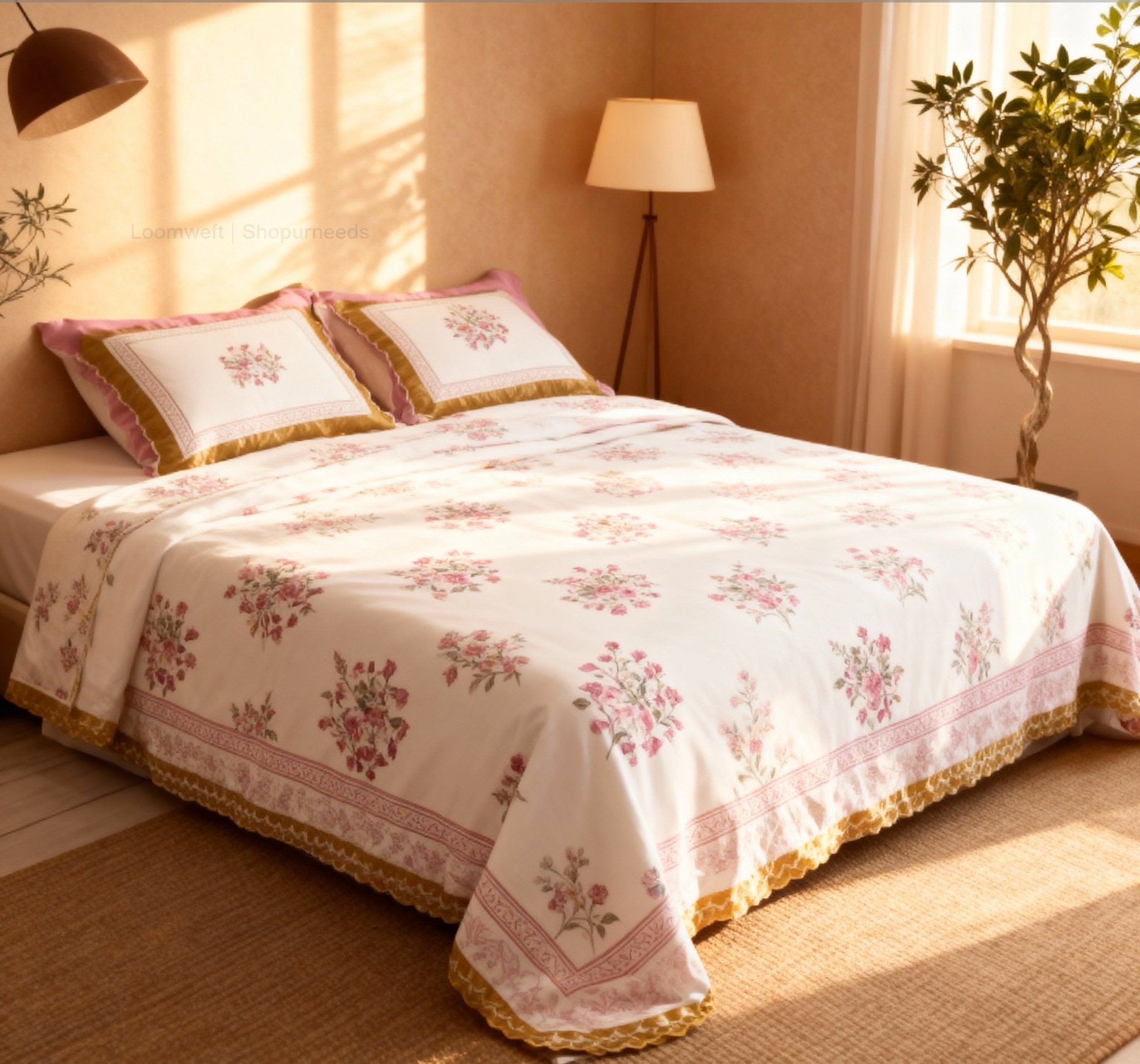 King Bed | 100% Cotton - Shopurneeds