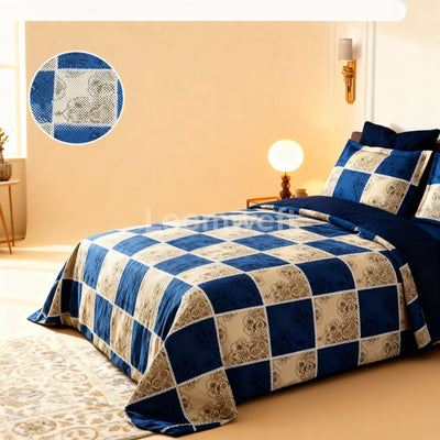 King Bed | Elastic Fitted | Cotton - Shopurneeds