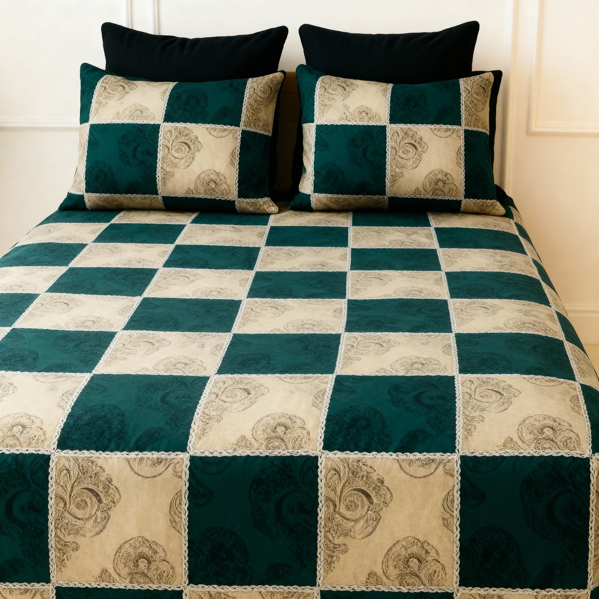 King Bed | Elastic Fitted | Cotton - Shopurneeds