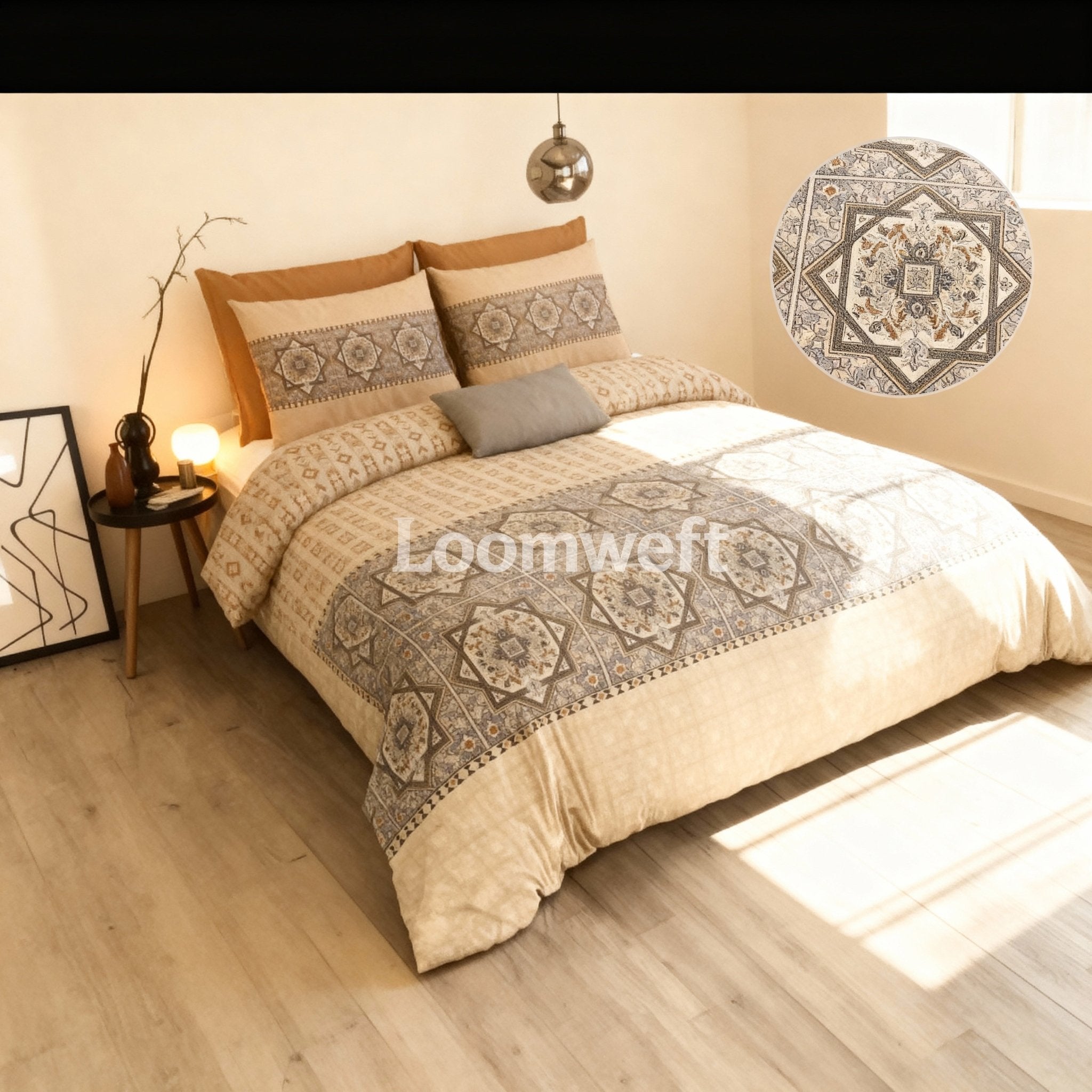 King Bed | Elastic Fitted | Cotton - Shopurneeds