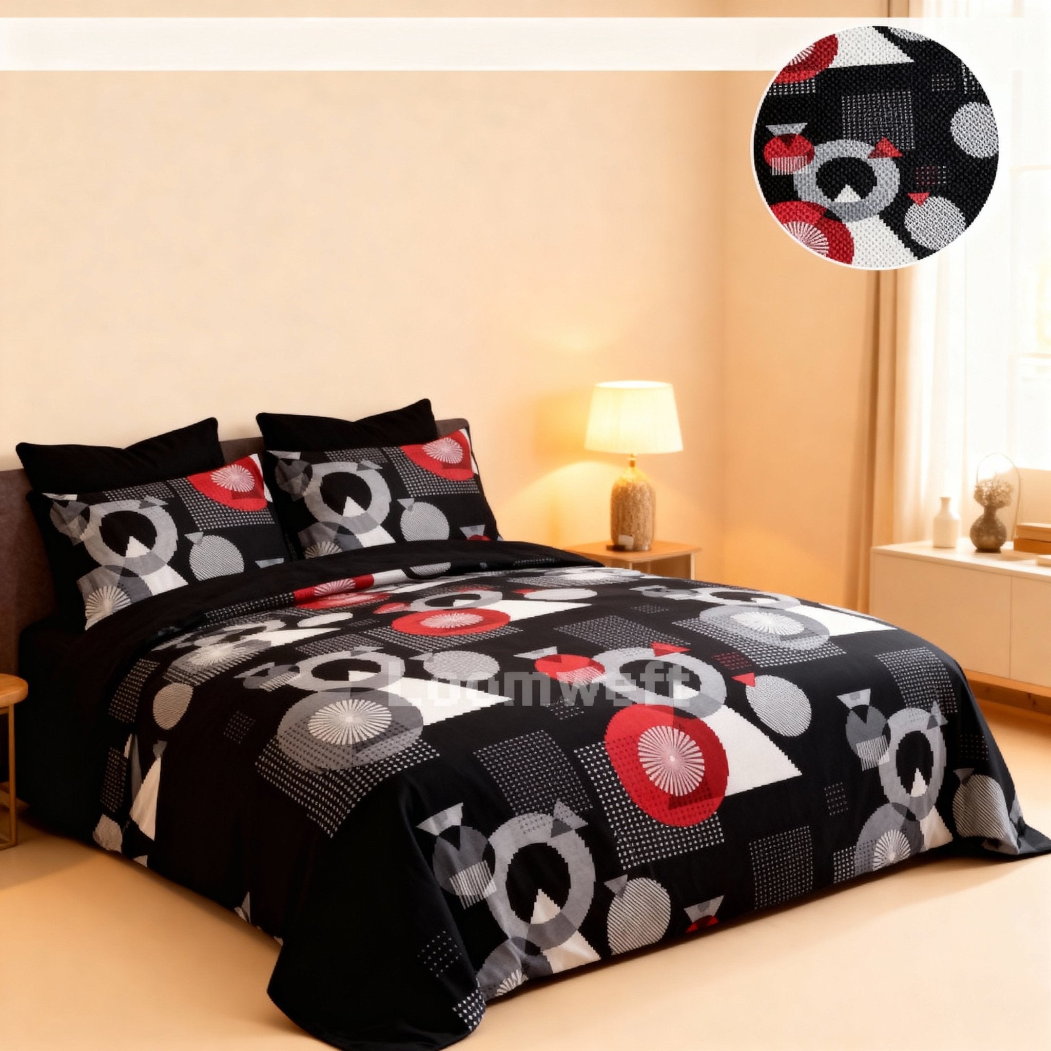 King Bed | Elastic Fitted | Cotton - Shopurneeds