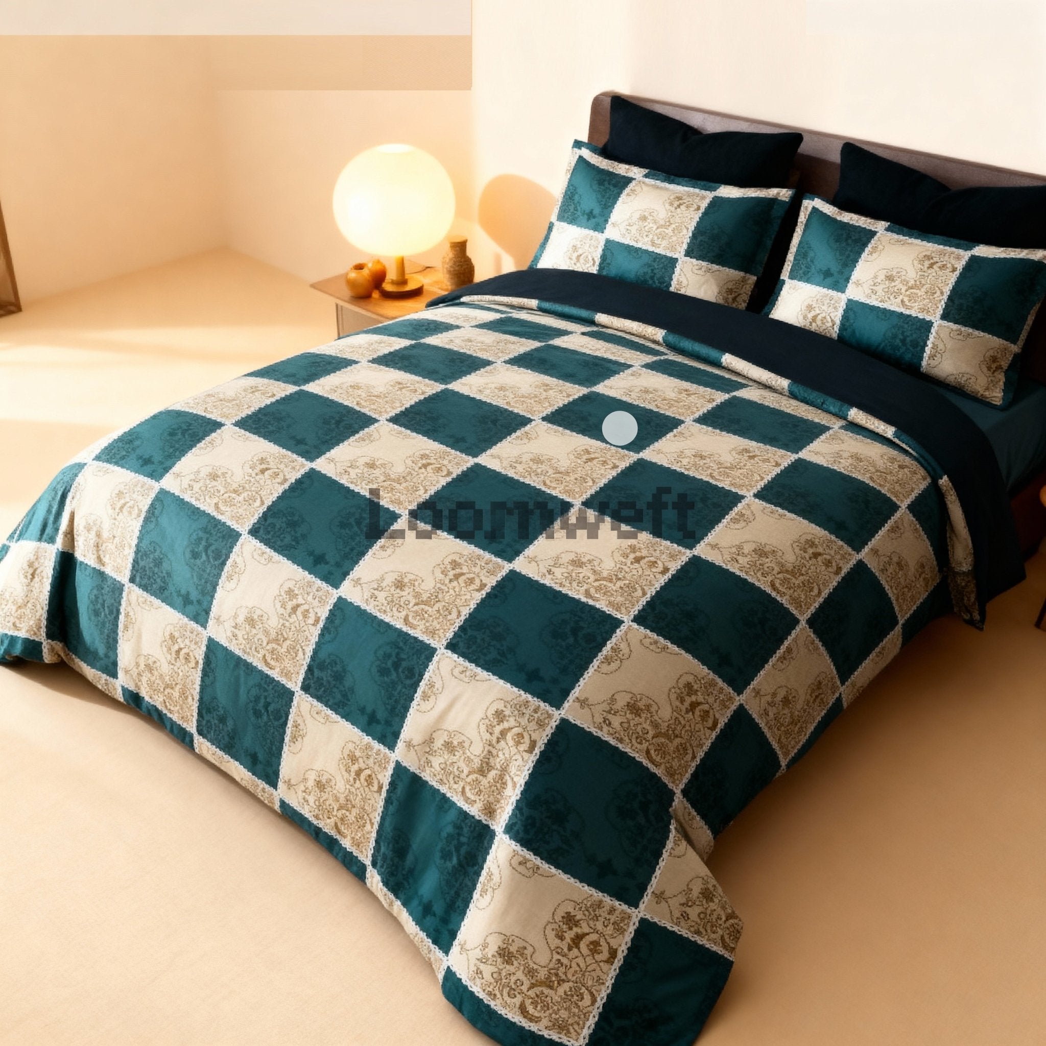 King Bed | Elastic Fitted | Cotton - Shopurneeds