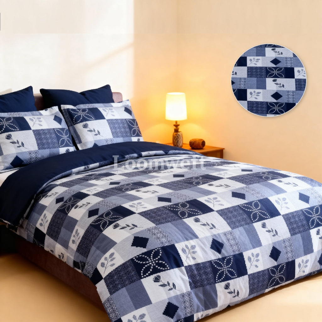 King Bed | Elastic Fitted | Cotton - Shopurneeds