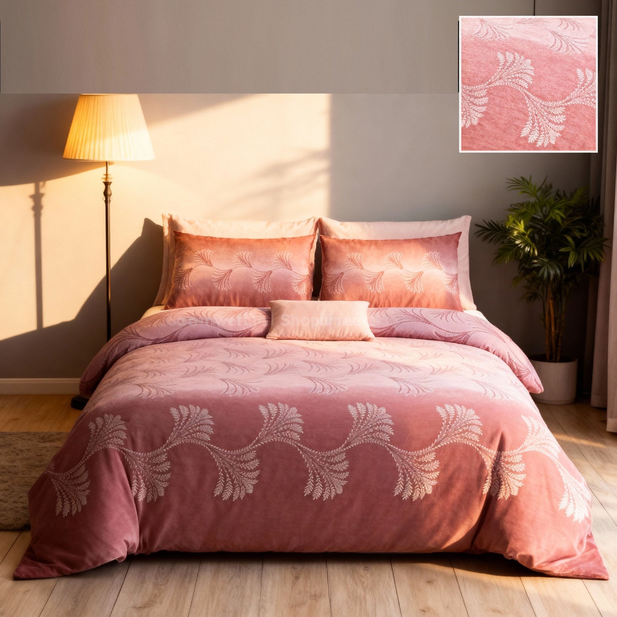 King Bed | Elastic Fitted | Cotton - Shopurneeds