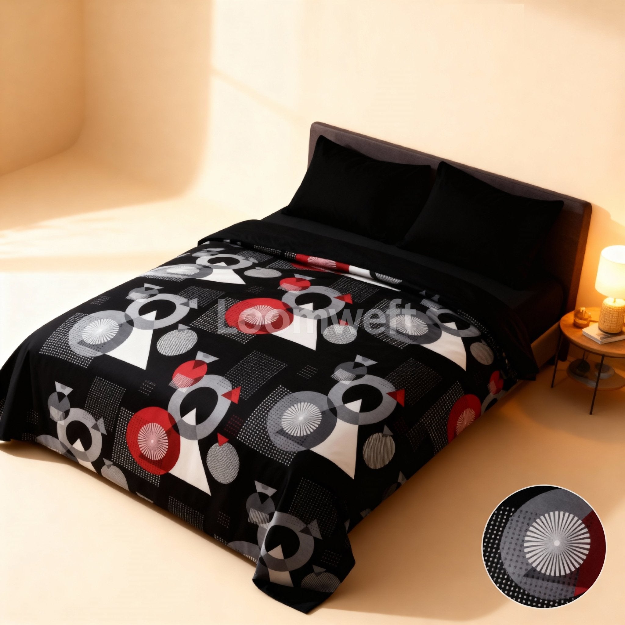 King Bed | Elastic Fitted | Cotton - Shopurneeds