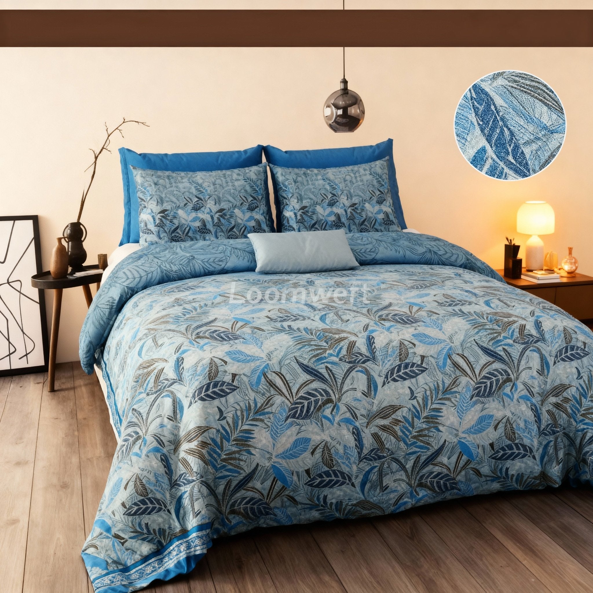 King Bed | Elastic Fitted | Cotton - Shopurneeds