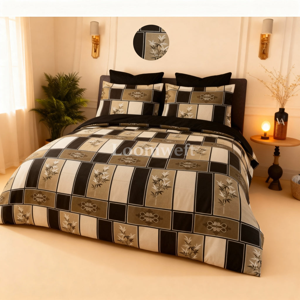 King Bed | Elastic Fitted | Cotton - Shopurneeds