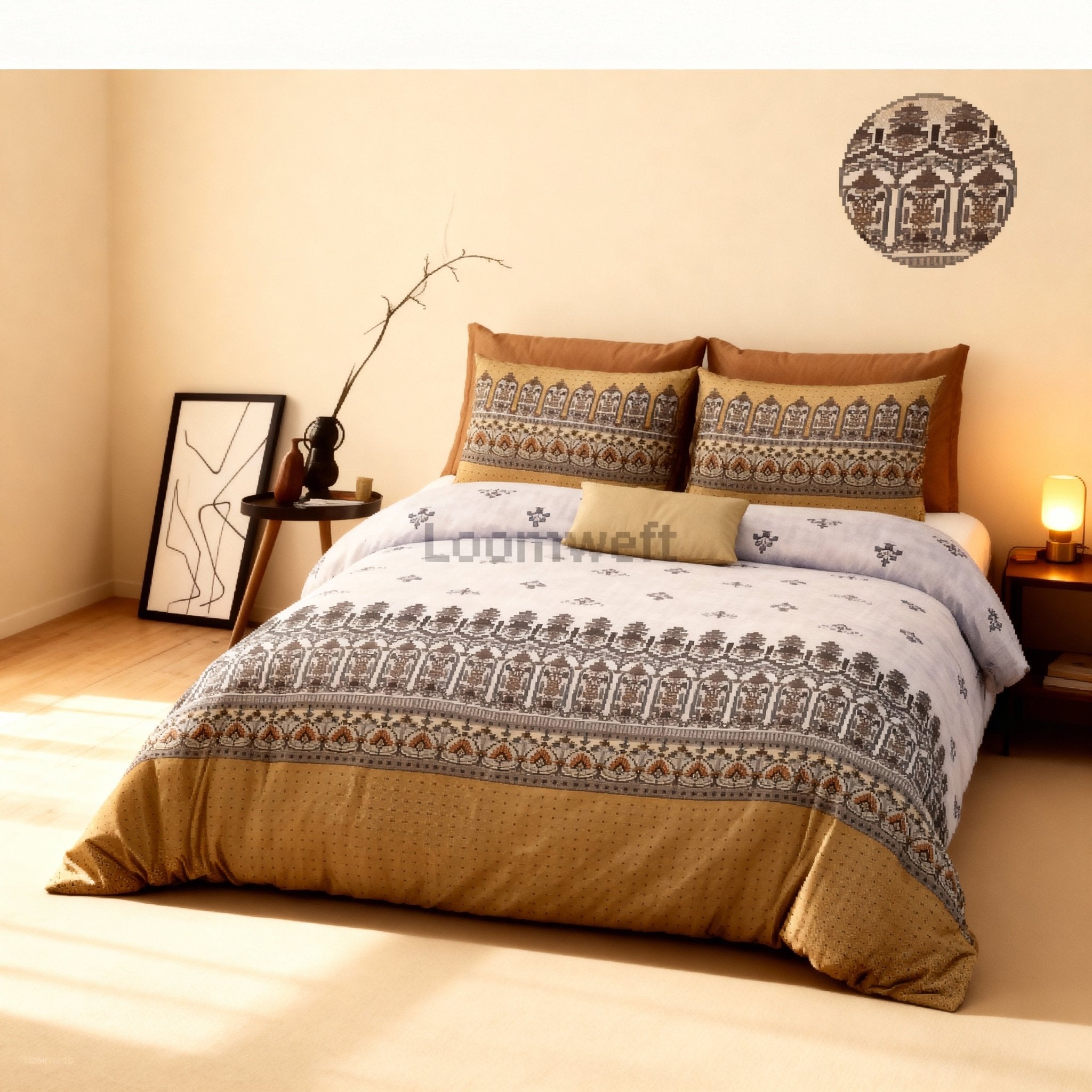 King Bed | Elastic Fitted | Cotton - Shopurneeds