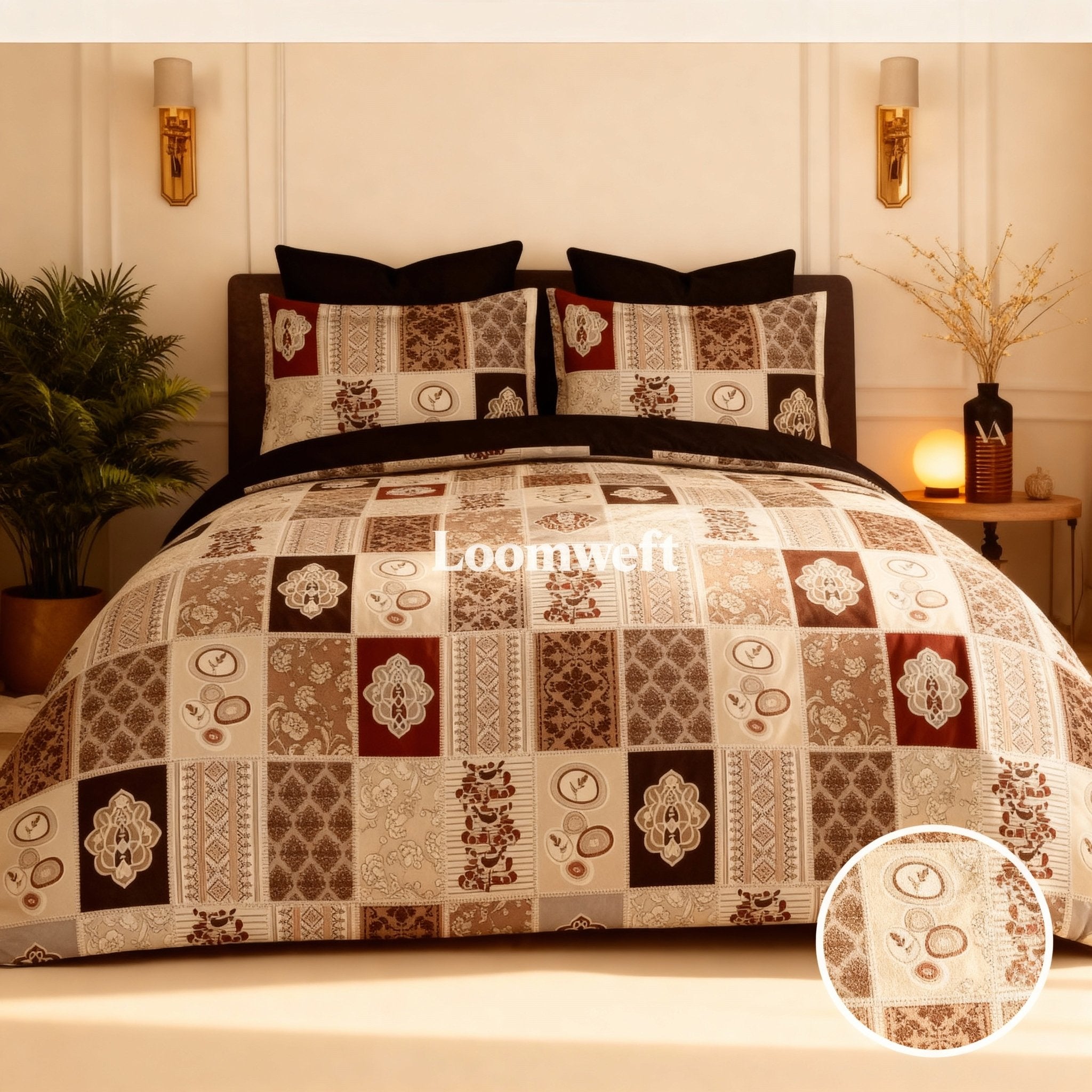 King Bed | Elastic Fitted | Cotton - Shopurneeds