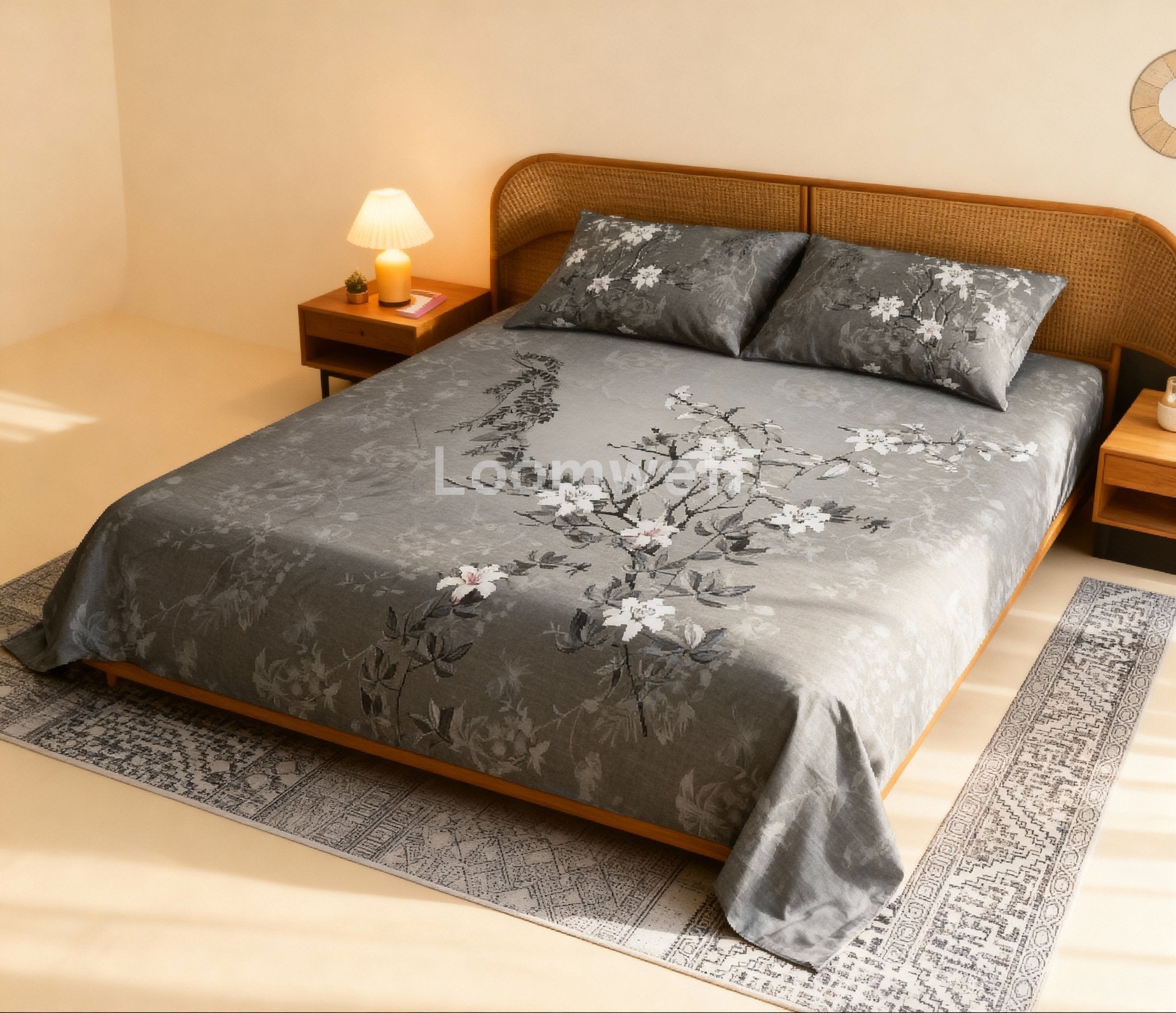 King Bed | Twill Satin | Cotton - Shopurneeds