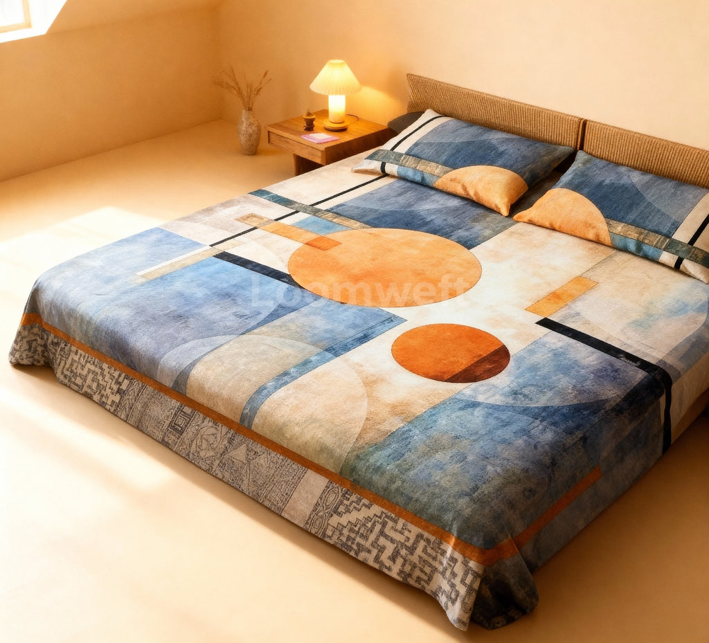 King Bed | Twill Satin | Cotton - Shopurneeds