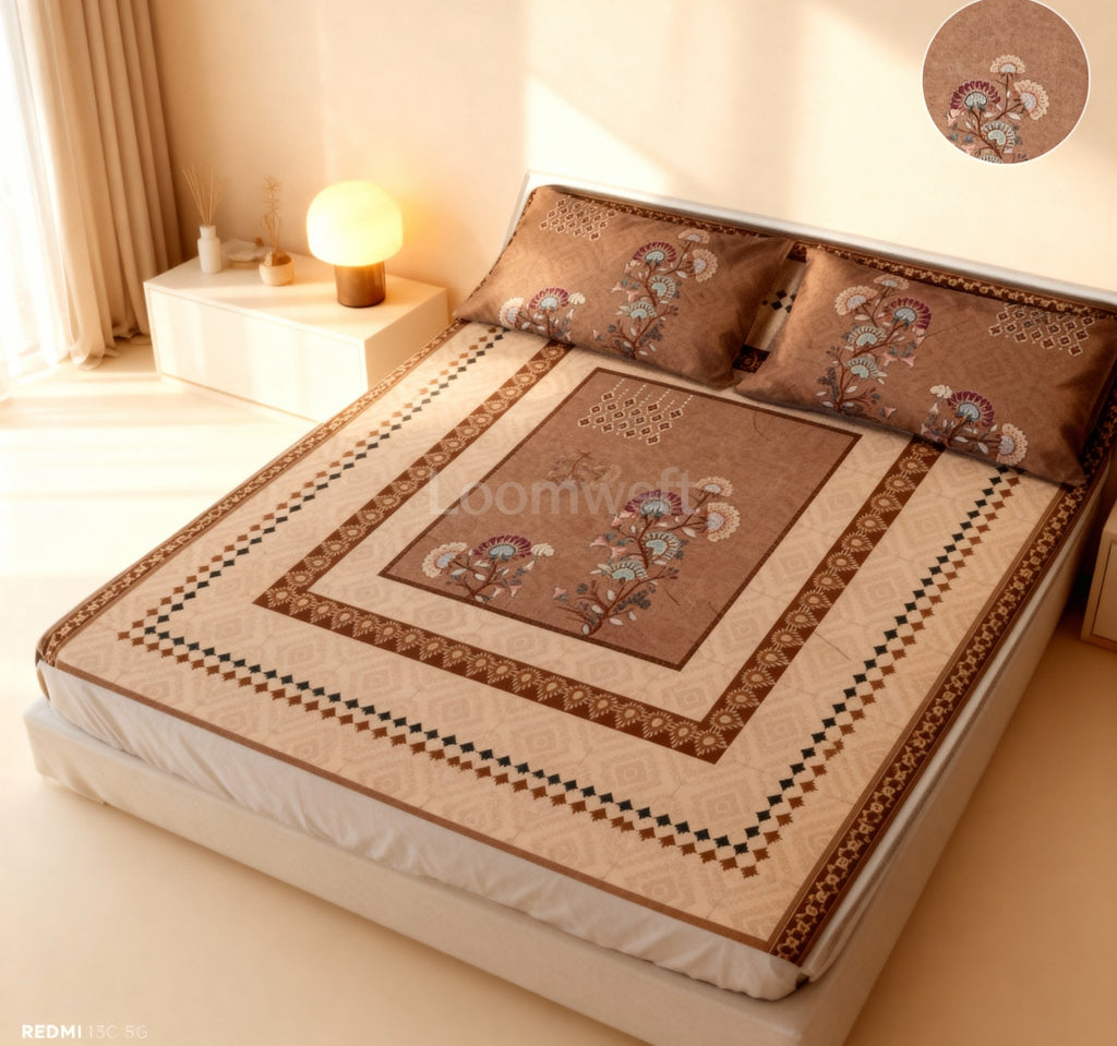King Bed | Twill Satin | Cotton - Shopurneeds