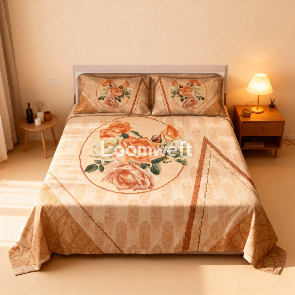 King Bed | Twill Satin | Cotton - Shopurneeds