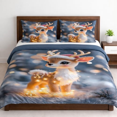 Loomweft | Bedsheets | Glace Cotton | Double | 90x100 inch | 7D | Premim | King - Shopurneeds