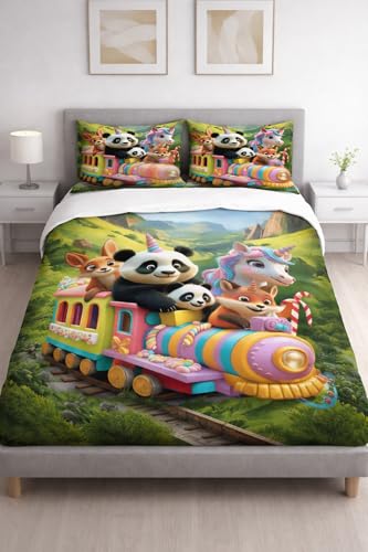 Loomweft | Bedsheets | Glace Cotton | King | 108x108 inch | 7D | Premim | King s - Shopurneeds