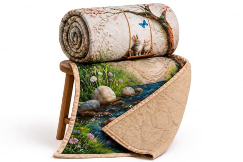 Loomweft | Comforter | Microfibre | Double | 90x100 inch | AC Comforter | Revers - Shopurneeds