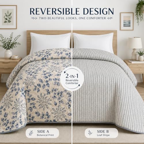 Loomweft | Comforter | Microfibre | Single | 60x90 inch | AC Comforter | Reversi - Shopurneeds