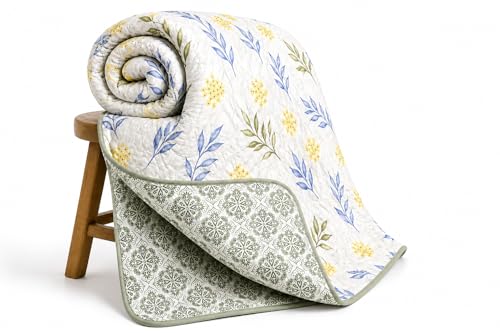 Loomweft | Comforter | Microfibre | Single | 60x90 inch | AC Comforter | Reversi - Shopurneeds