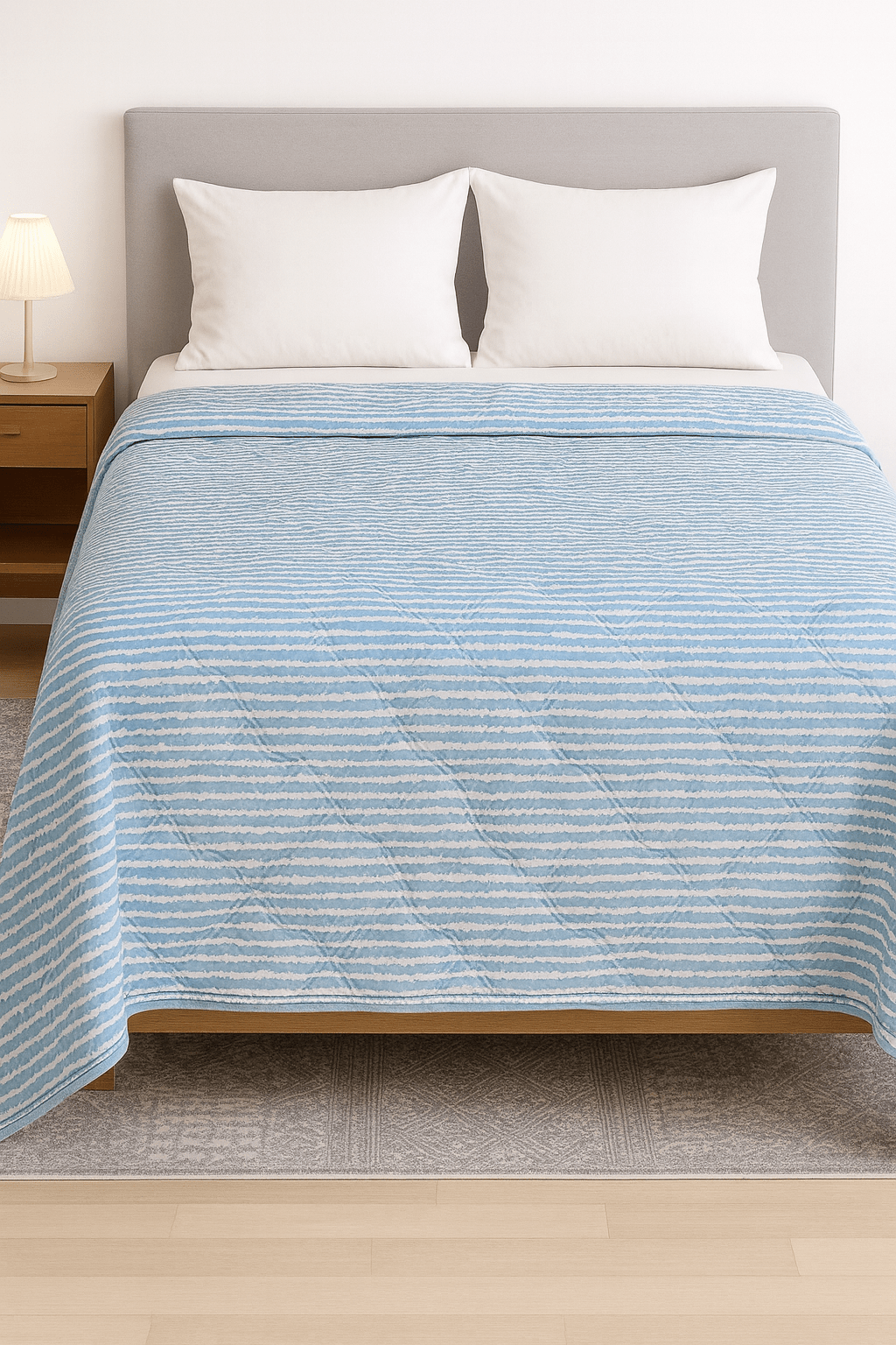 Premium Reversible Comforter | Soft, Lightweight & All - Season Quilt for Double - Shopurneeds