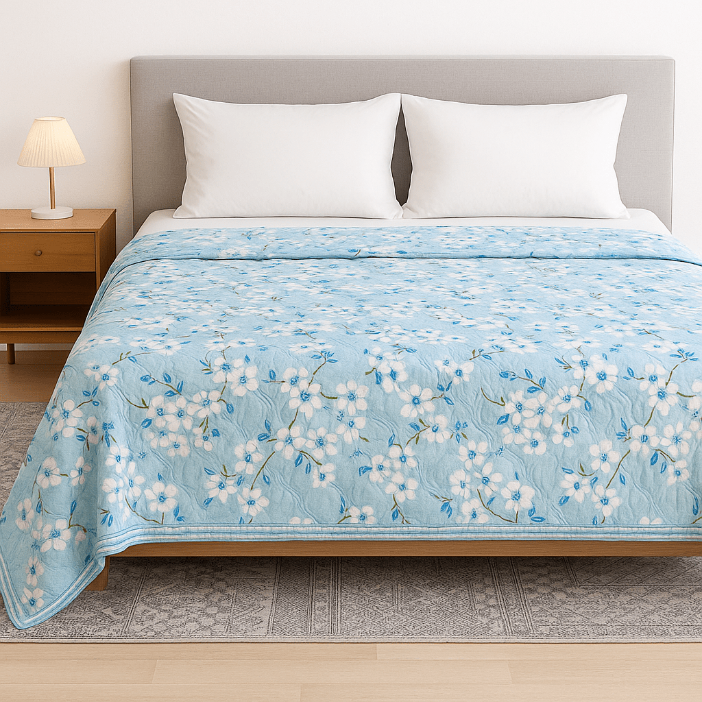 Premium Reversible Comforter | Soft, Lightweight & All - Season Quilt for Double - Shopurneeds