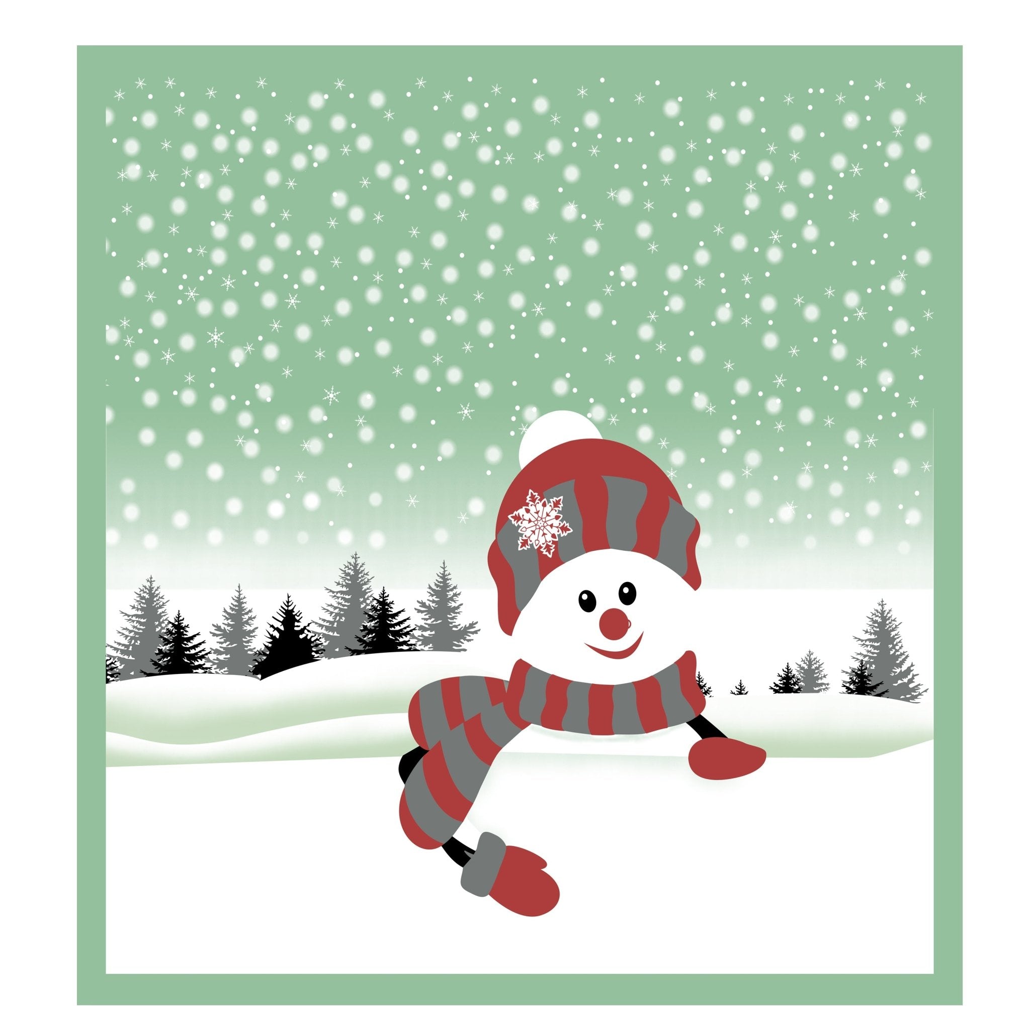 Raj Gharana Jaipur Cotton Bedsheet | 100% Pure Cotton | Premium Handblock Printed King Size Bed Sheet with Pillow Covers | Snowman Green - Shopurneeds